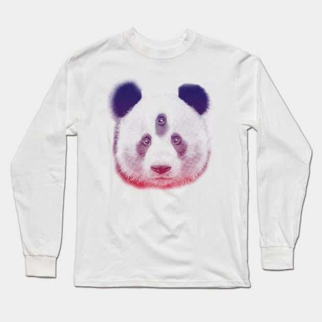 Oso panda FAce Long Sleeve T-Shirt by Damian